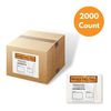 4.5" x 5.5" Packing List Envelope W/Message"Invoice Enclosed" Orange Panel Face Pack of 2000