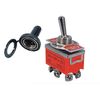 Heavy Duty Toggle Switch with Rubber Boot DPDT Center Off 20 Amp
