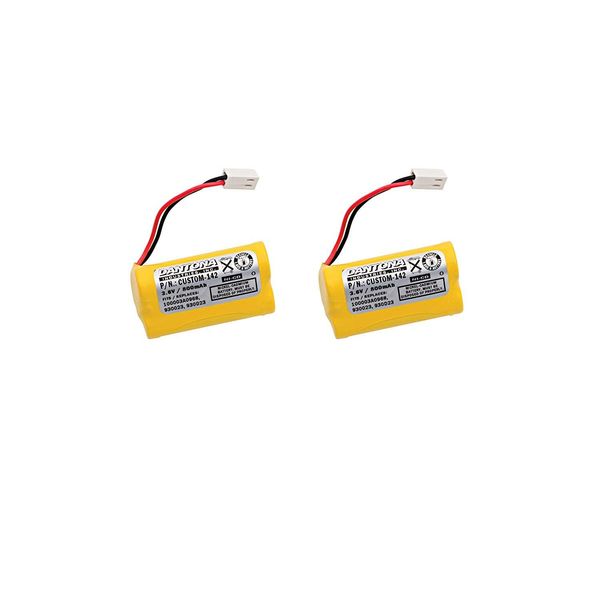 2pc Dantona Replacement Emergency Light Battery For Chloride 100003A098 and more