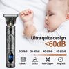 AMULISS Pro T Outline Clippers Trimmer, Electric Pro Li Blade Grooming Cordless Rechargeable,Professional 0mm Baldheaded Zero Gapped Hair Clipper for Men
