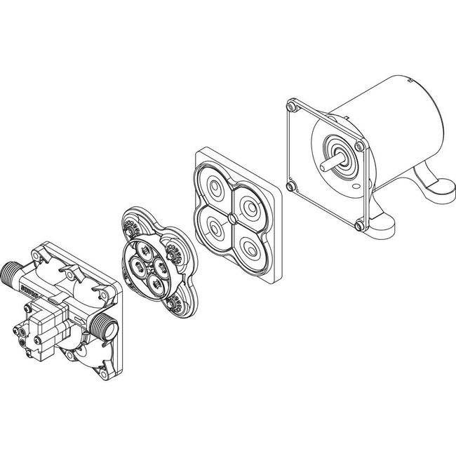 SHURFLO 94-800-03 Model 4008 Repair Parts - Check Valve