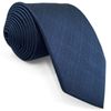 Shlax&Wing Business Neckties Mens Tie Solid Blue Classic Extra Long XL Set