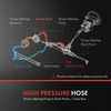 Power Steering Pressure Line Hose Assembly for Ford Transit Connect 2012 2013
