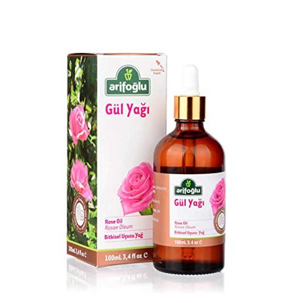 Arifoglu Rose Oil 100 ml, Rosae Oleum, Cold Pressed,%100 Virgin