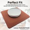 Rosewood Square Wall Plate for Google Nest Thermostat 2020 Version Texture Trim