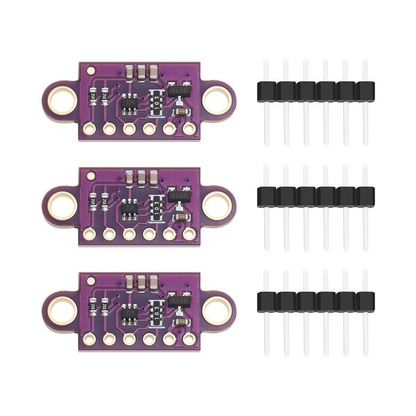 ECSiNG 3 Set Laser Ranging Sensor Modules VL53L0X Sensor Module for Gesture Sensing Obstacle Detection Power Switch Monitor Compatible with Raspberry Pi