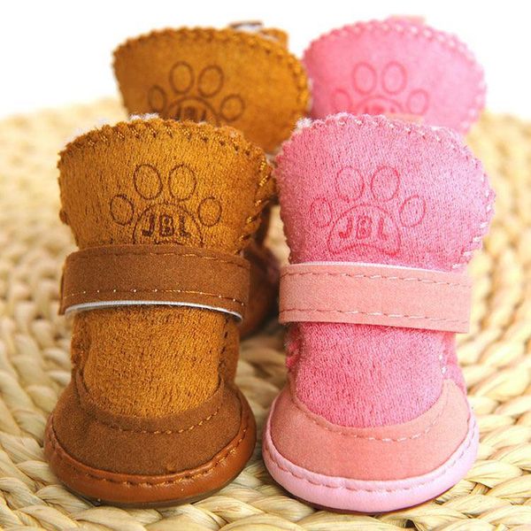 Cozypaws Dog Snow Boots - Coffee / No. 4