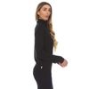 Minus33 Merino Wool Sequoia Women's Midweight 1/4 Zip Black Medium