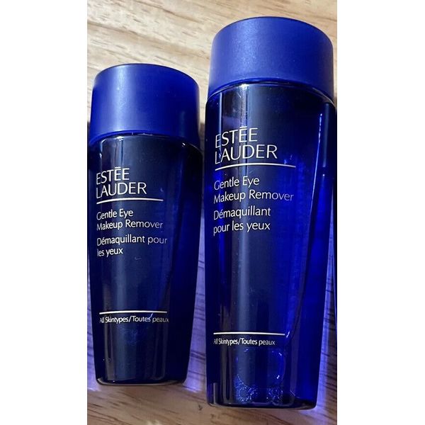 NEW Estee Lauder Gentle Eye Makeup Remover Travel Size 1 oz & 1.7 oz 2.7oz Total