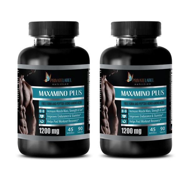 amino build - MAXAMINO PLUS COMPLEX - amino complete - 2 Bottles 180 Tablets