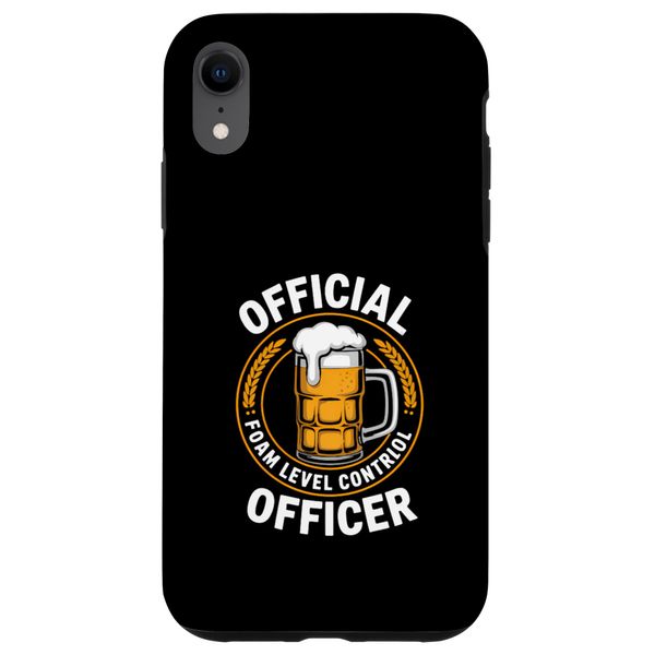 Official Foam Level Beer Inspector Design Case for iPhone XR