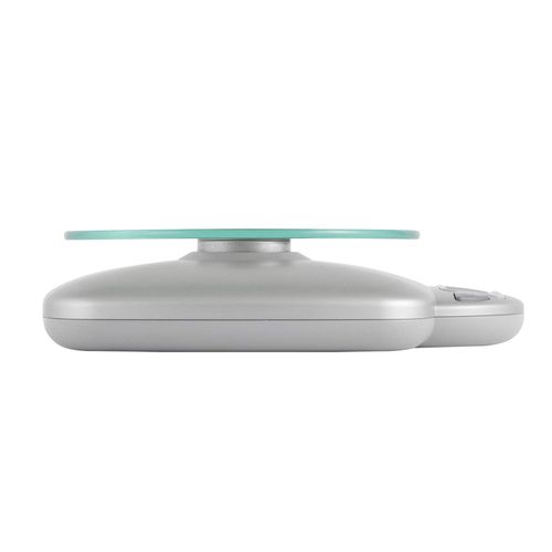 Taylor 3842 11lb Digital Glass Top Household Kitchen Scale, Universal, Silver