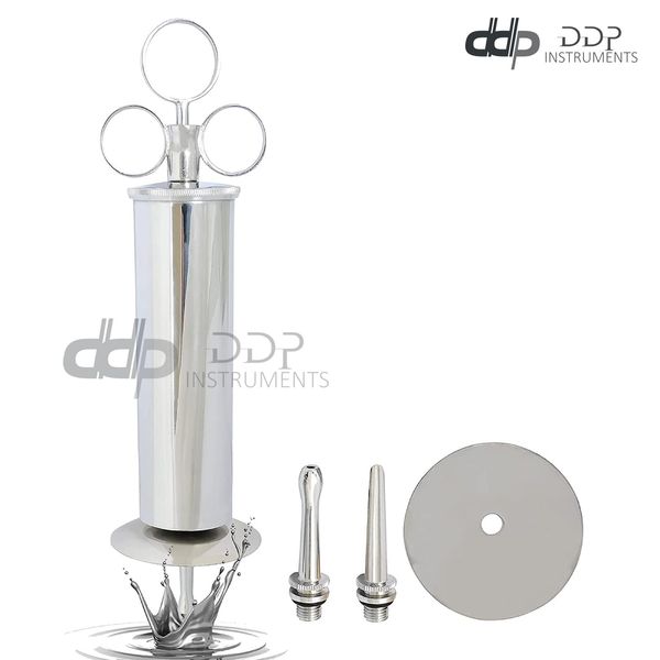 6oz Ear Syringe Wax Remover Brass Surgical Veterinary Instruments
