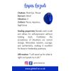 Mini Crystal Heart, 2-3cm, Lapis Lazuli