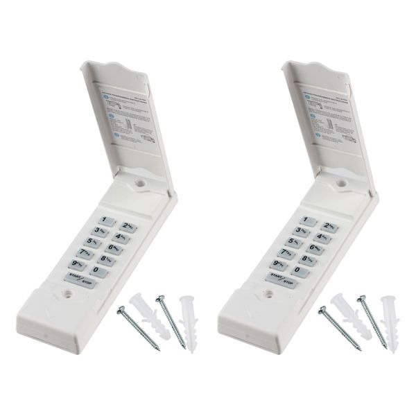 Garage2Go Garage Door Keypad Replacement for Linear MDTK (2 Pack)