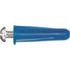 Power Fasteners 07569 Plastic Bantam Plug Wall Anchor #8 - #10 x 7/8 Inch