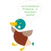 Die Spiegelburg - Plate Duck - Cheeky Rattle Gang