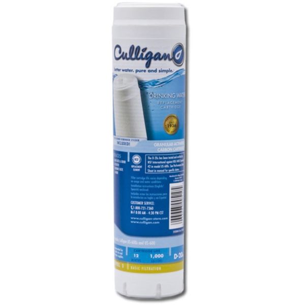 Culligan D20 Undersink Replacement Water Filter