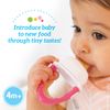 Dr. Brown's Designed to Nourish, Fresh Firsts Silicone Feeder, Mint & Gray, 2 Count