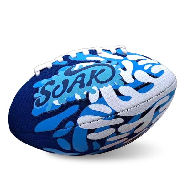 SOAK 9-Inch Waterproof Pool Football for Kids Ages 8-12 - Foam Football for Pool, Beach, Lake, and Park Games