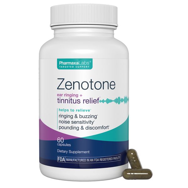 Zenotone Tinnitus Relief- Ear Ringing Supplement 60 Capsules