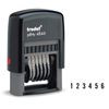 Trodat Printy 4846 Numberer Self Inking Stamp,Black