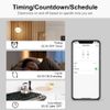 Tebbomp Tuya Tuya 16A Smart Switch Zigbee Cassette Switch APP Mobile Phone Remote Voice Timing
