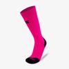 Zensah Tech+ Compression Socks, Neon Pink, Medium