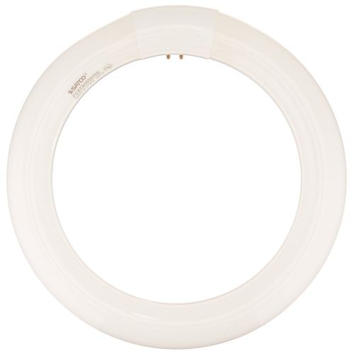 Satco S6502 3000K 22-Watt 4 Pin T9 Circline Lamp, Warm White