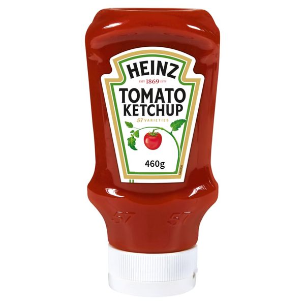 Heinz Tomato Ketchup Inverted Bottle, 16.2 oz (460 g)