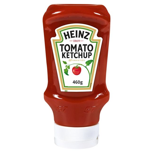 Heinz Tomato Ketchup Inverted Bottle, 16.2 oz (460 g)