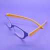 Reading Glasses Eye Fun Flexi Floating Lightweight Purple Yellow Frame+1.75 Lens