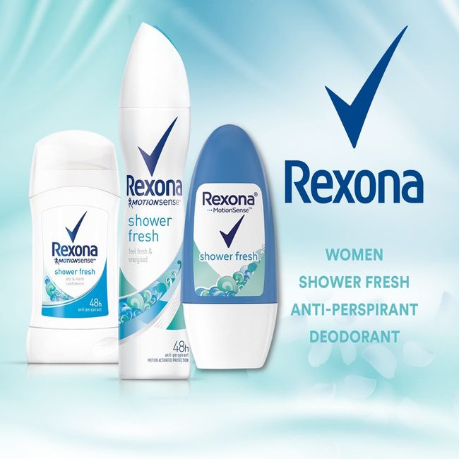 Rexona Deodorant Roll-On cotton dry 48h anti-perspirant, 50 mL