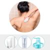 4Pcs Exfoliating Face Towels Soft Weave Bath Clothes Natural Exfoliating Scrub Clothes Body Wash Clothes Massage Bath Clothes for Women and Man, Milky