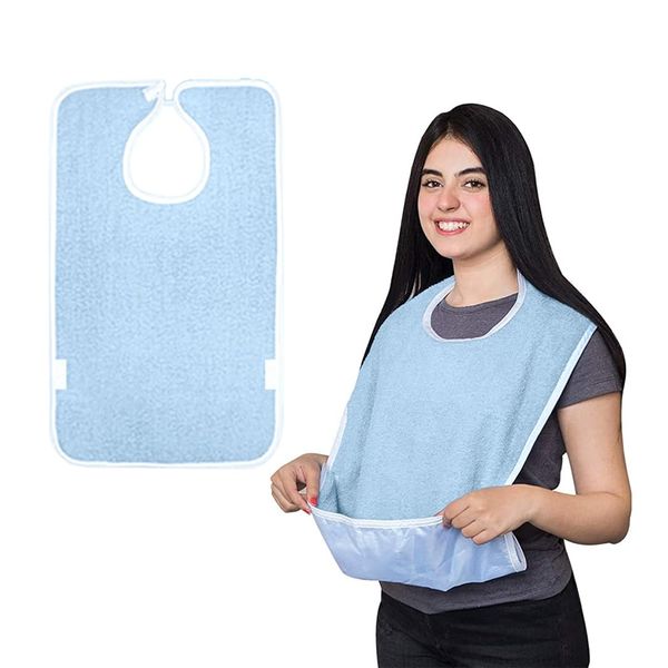 Avalon Waterproof Adult Bibs For Women & Man Adult bibs for Elderly, Bibs for Adults Senior Citizens, Clothing Protector