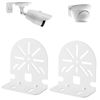 Security Camera Mount CCTV Security Dome IP Camera Mounting,Dome Cameras Bracket，L-Shape Dome Camera Bracket， (2 Pack) (XBQ-2.5)