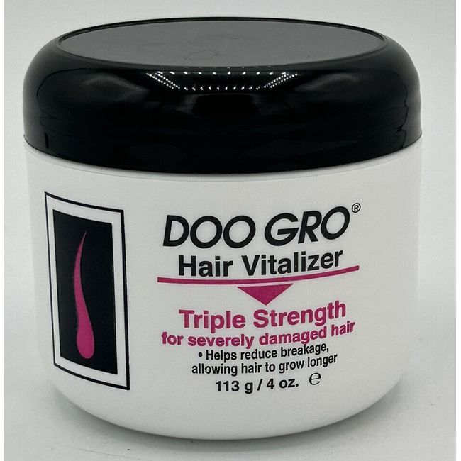 DOO GRO TRIPLE STRENGTH Hair Vitalizer for Severely Damaged Hair 4 oz Hair Care