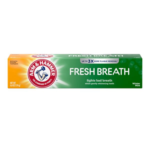 Arm & Hammer Advance White Breath Freshening, Frosted Mint Flavor, 6 Ounce by Arm & Hammer