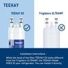 3 Pack x TH03-ULTRAWF Water Filter  TH-03 Compatible Frigidaire Kenmore