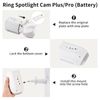 Adjustable Wall Mount for Ring Spotlight Cam Plus/Pro (Battery), 360°Degree Adjustable and Easy-to-Install Mounting Bracket for Your Security Camera, 1 Pack