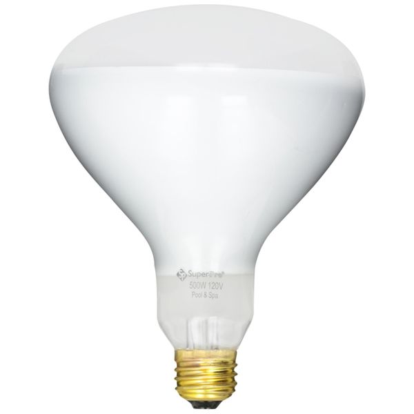 Halco R40FL500/HG Medium Base R40 Bulb, 500-watt, 120-volt