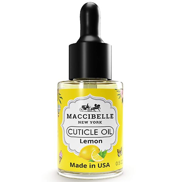 Maccibelle New York Cuticle Oil, Lemon, 0.5 Fl Oz; New, Fast Free Shipping