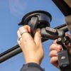 Quad Lock 360 Base - Suction Base, Repositionable & Lever-Actuated, Multi-Surface & Temperature Resistant, Ideal for Vehicles & Outdoor Use