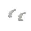 (2) Wahl Trimmer Standard / T Blade Replacement White Backing Plastic Piece Part