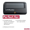 LiftMaster 891LM Security+ 2.0 1-Button Gate Operator Remote Control with Visor Clip - Pack of 1
