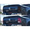 Rvinyl Tail Light Tint Covers Compatible with Ram 3500 2011-2018 - Smoke