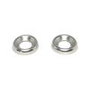 #10 Stainless Steel Finishing Washers Cup Washers Countersunk (100 Pieces)