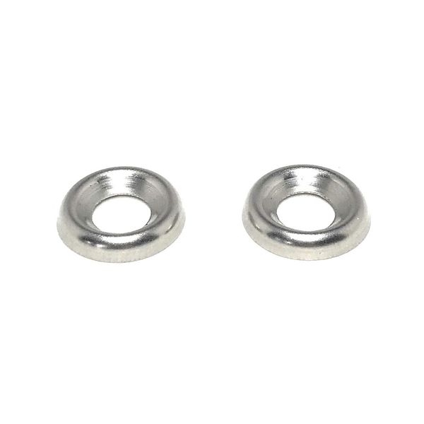 #10 Stainless Steel Finishing Washers Cup Washers Countersunk (100 Pieces)