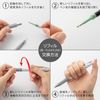 Pentel XZRN5-A Floatune Ballpoint Pen Refills, 0.5 mm, Black, 10 Ct