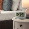 30041V2 Equity by La Crosse Battery Powered Jumbo 2" LCD Digital Alarm Clock